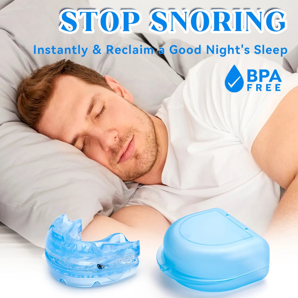 Deep in Health™ Adjustable Anti Snoring Mouth Guard