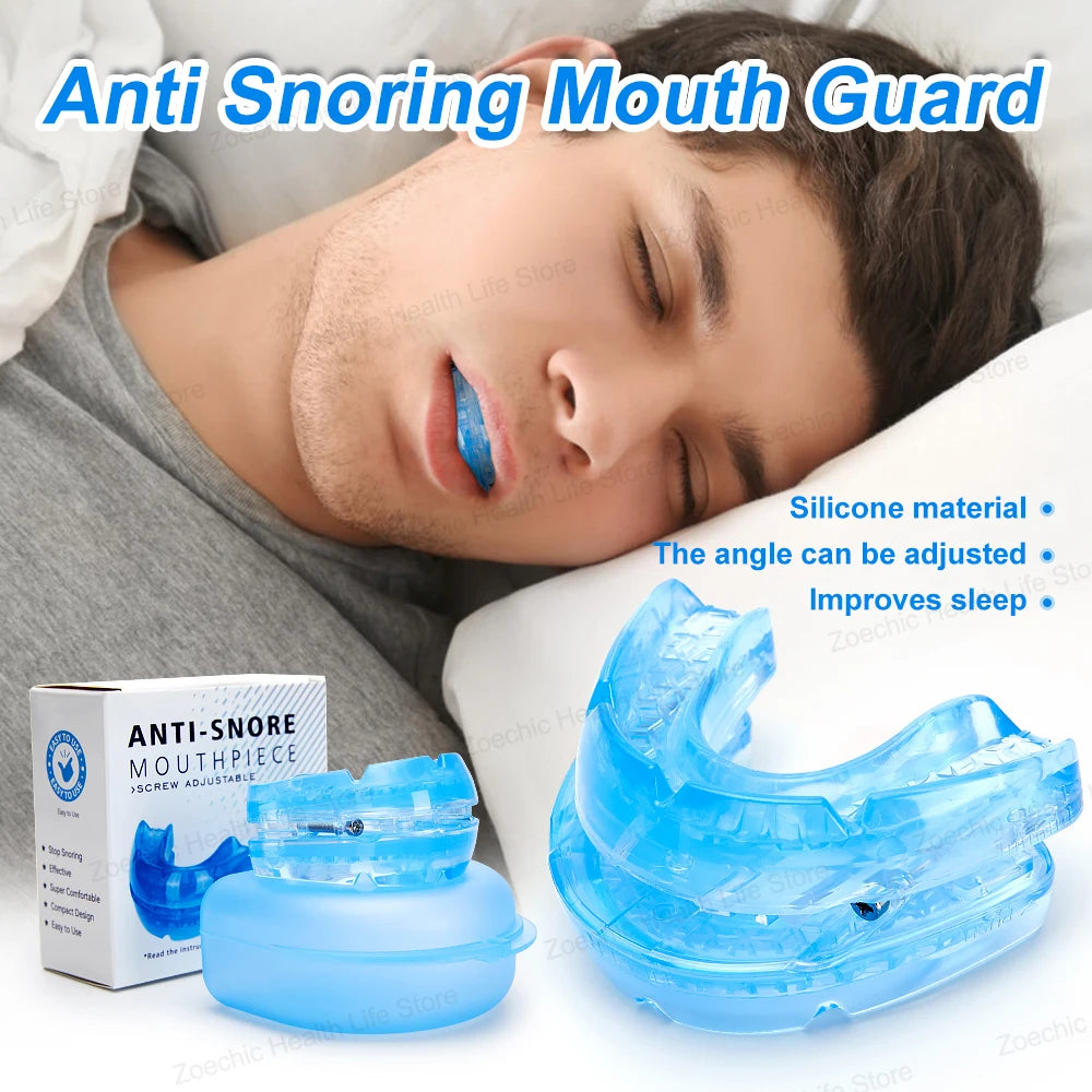 Deep in Health™ Adjustable Anti Snoring Mouth Guard